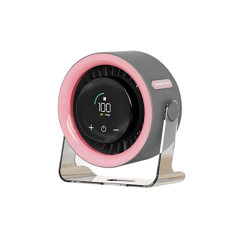 CoolFlex™ | 100-Gang Mini-Tischventilator mit Digitalanzeige