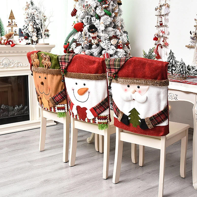 1+1 GRATIS |  MerrySeat™  | Süße Weihnachts-Stuhlhussen