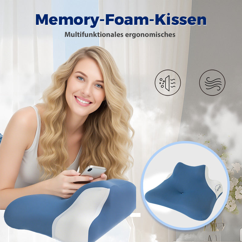 SleepEase™ | Ergonomisches Memory-Foam-Kissen