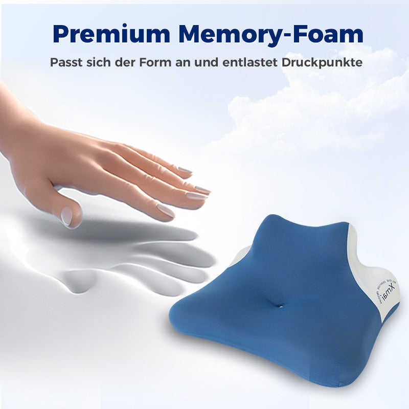 SleepEase™ | Ergonomisches Memory-Foam-Kissen
