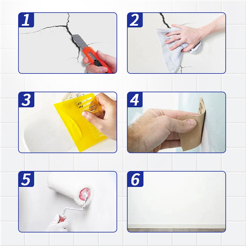 2+1 GRATIS | FlexiSeal™ | Elastische Riss-Überbrückungs Wandreparatur-Paste