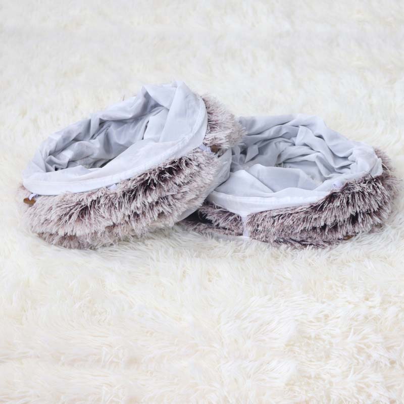 PurrLuxe™ | 2-in-1 Faltbares Katzentunnel-Bett