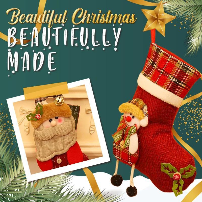 1+2 GRATIS | FestivaSock™ |  Dekorative Weihnachtsstrümpfe