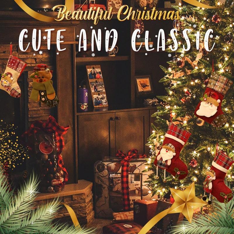 1+2 GRATIS | FestivaSock™ |  Dekorative Weihnachtsstrümpfe