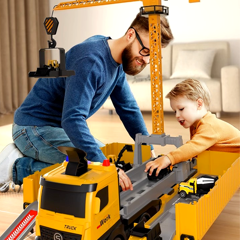 BuildoMax™ | Mega Baustellen Spielset für Kinder – Movina Deutschland