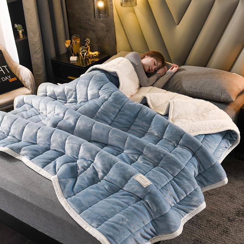 50% Rabatt | WhisperWarm™ | Plüschdecke aus Wolle für Ultimativen Komfort