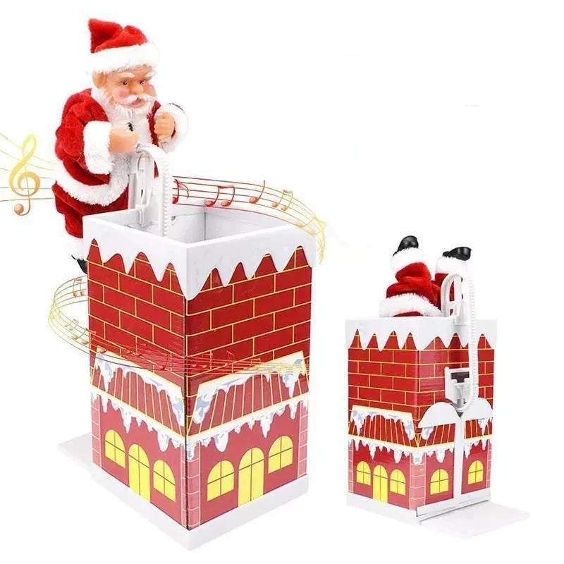 ChimneySanta™ | Elektrischer Weihnachtsmann klettert den Kamin hinauf