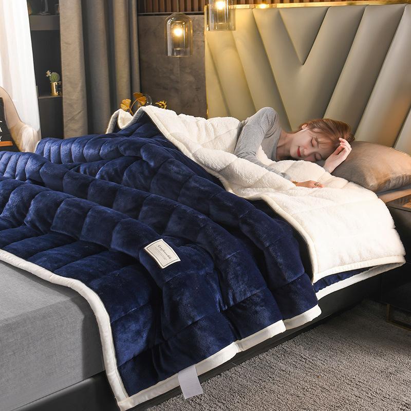 50% Rabatt | WhisperWarm™ | Plüschdecke aus Wolle für Ultimativen Komfort