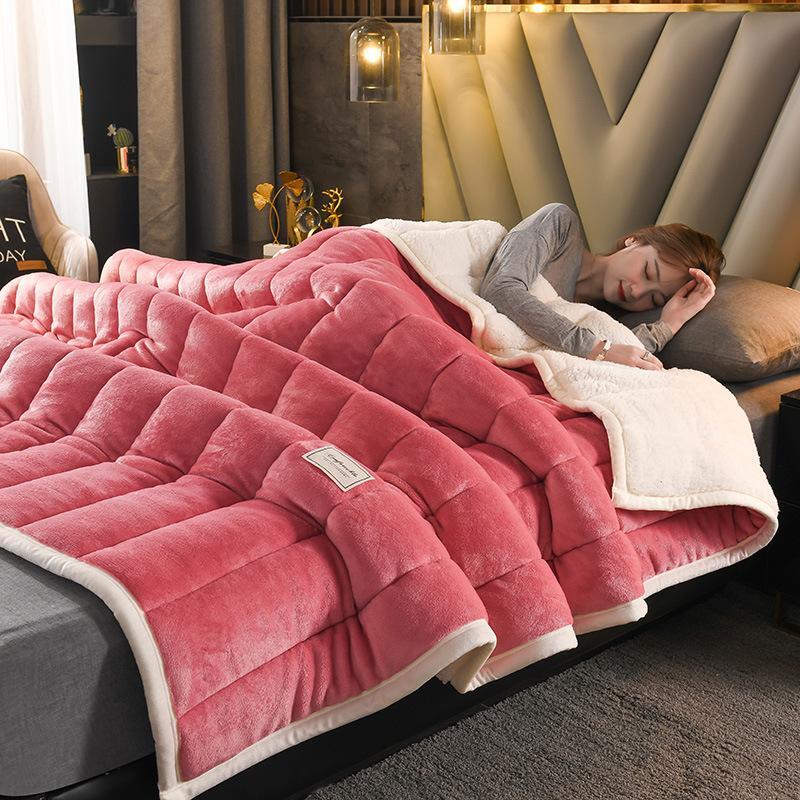 50% Rabatt | WhisperWarm™ | Plüschdecke aus Wolle für Ultimativen Komfort