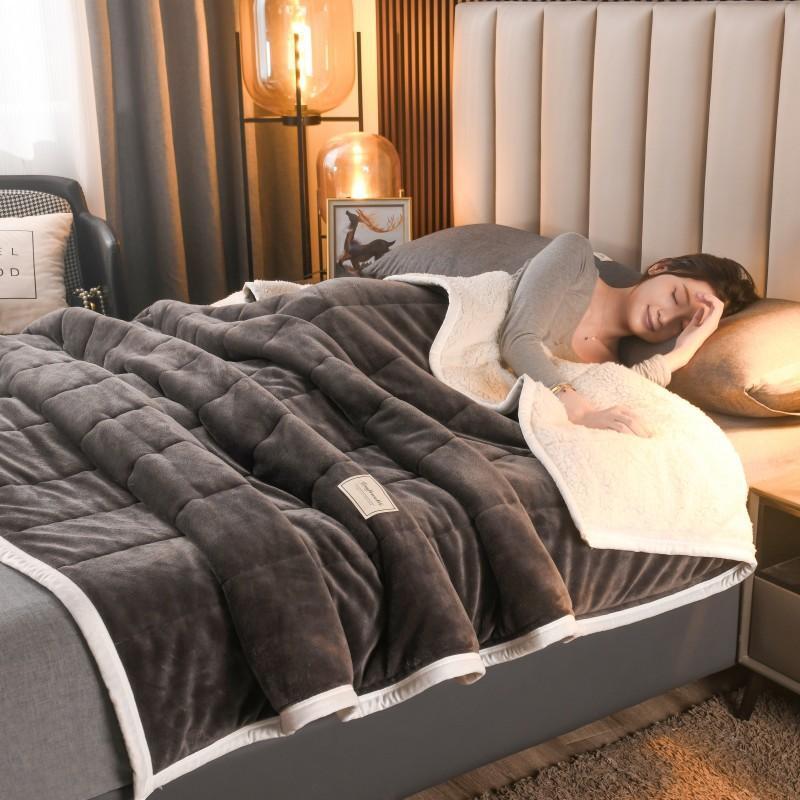 50% Rabatt | WhisperWarm™ | Plüschdecke aus Wolle für Ultimativen Komfort