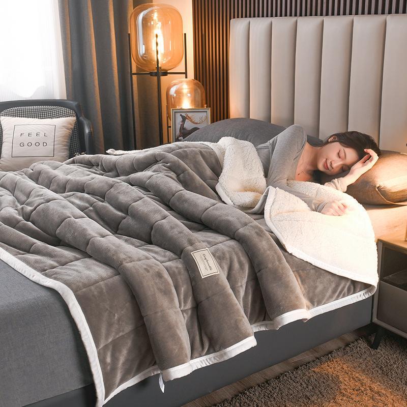 50% Rabatt | WhisperWarm™ | Plüschdecke aus Wolle für Ultimativen Komfort