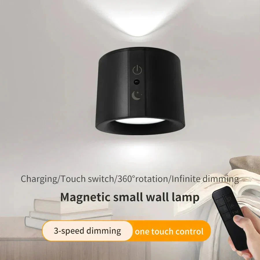 LightFlex | Zweiseitige Magnetische LED-Wandleuchte mit Touch- und Fernbedienung
