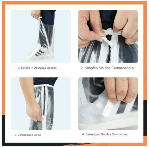 1+1 Gratis | Bootsy™ | Rundum lange wasserdichte Stiefelabdeckung